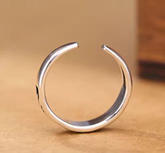 Silver Three Flower Open Rings For Women Wedding Jewelry Accessories and Jewellery