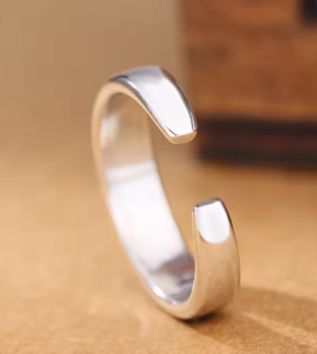 Silver Three Flower Open Rings For Women Wedding Jewelry Accessories and Jewellery