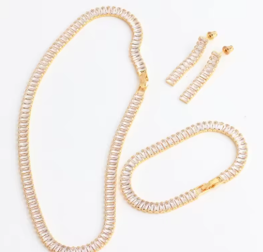 Luxury Cubic Zircon Choker Necklace For Women Rhinestone Tennis Crystal Chain Iced Out Goth Jewelry Collares Gifts Bijoux Femme