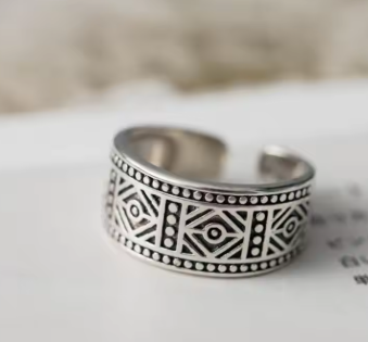 Sterling Silver Diamond Rings For Women Engagement Luxury Quality Vintage Jewelry Accessories Wholesale Jewellery