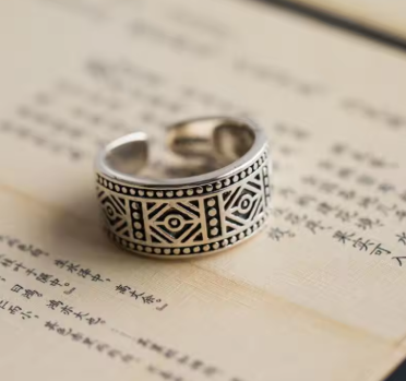 Sterling Silver Diamond Rings For Women Engagement Luxury Quality Vintage Jewelry Accessories Wholesale Jewellery
