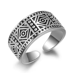 Sterling Silver Diamond Rings For Women Engagement Luxury Quality Vintage Jewelry Accessories Wholesale Jewellery