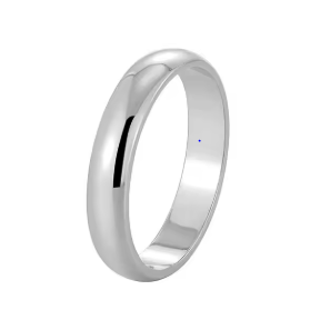 925 Sterling Silve Gold Colour Ring Fashion Women's Classic Simple Couple's Wedding Ring Engagement Party Jewellery Gift