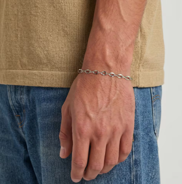Oval Link Chain Bracelet Women Wrist Bracelets Stainless Steel Bracelets and Bangles Jewellery for Woman Miraculous Chains