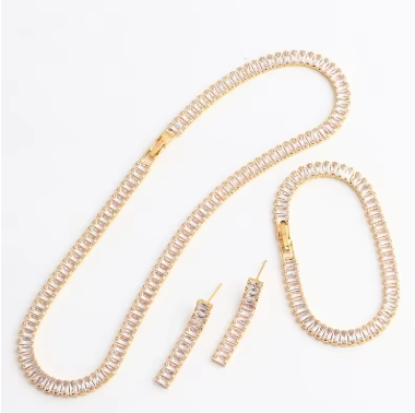 Luxury Cubic Zircon Choker Necklace For Women Rhinestone Tennis Crystal Chain Iced Out Goth Jewelry Collares Gifts Bijoux Femme
